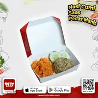 Nasi Cumi Saos Pedas Manis