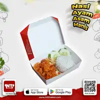 Nasi Sosis Saos Asam Manis
