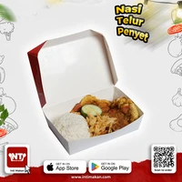Nasi Telur Penyet Sambal Lalapan Es Teh