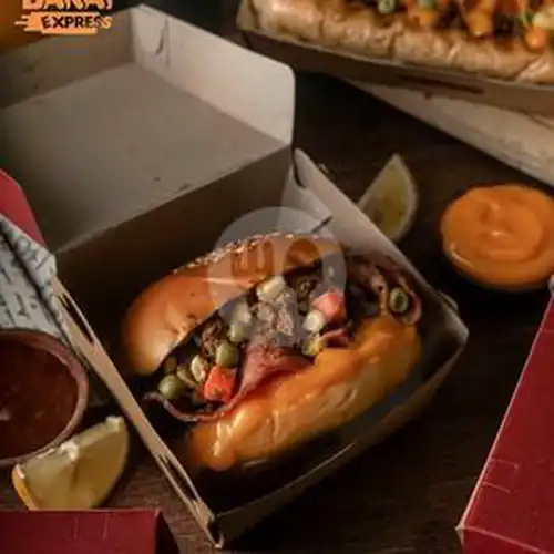 # Chicken Parm Burger