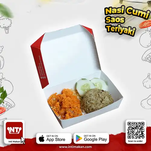 # Nasi Cumi Saos Teriyaki