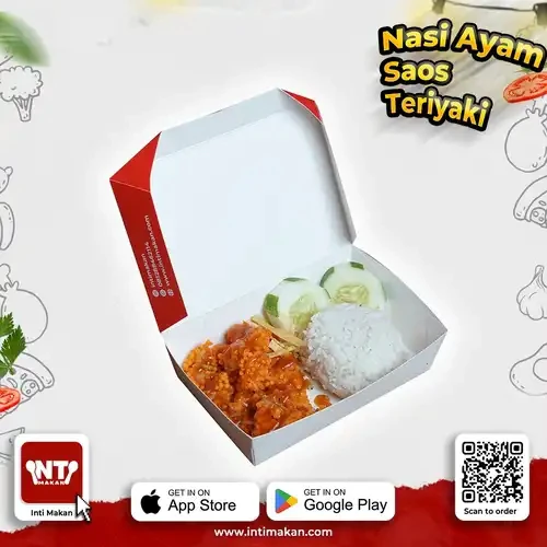 # Nasi Jeruk Ayam Saos Teriyaki