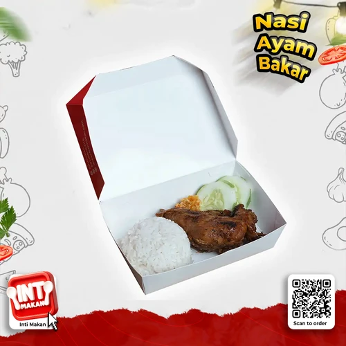 # Paket Nasi Ayam Bakar + Sambal Lalapan