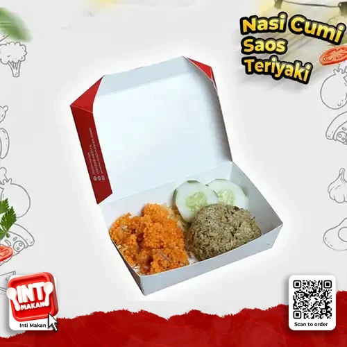 # Nasi Jeruk Cumi Saos Teriyaki