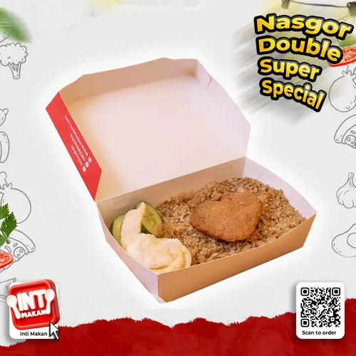 # Nasgor Rempah Double Super Special (Slide Beef+Cincang)